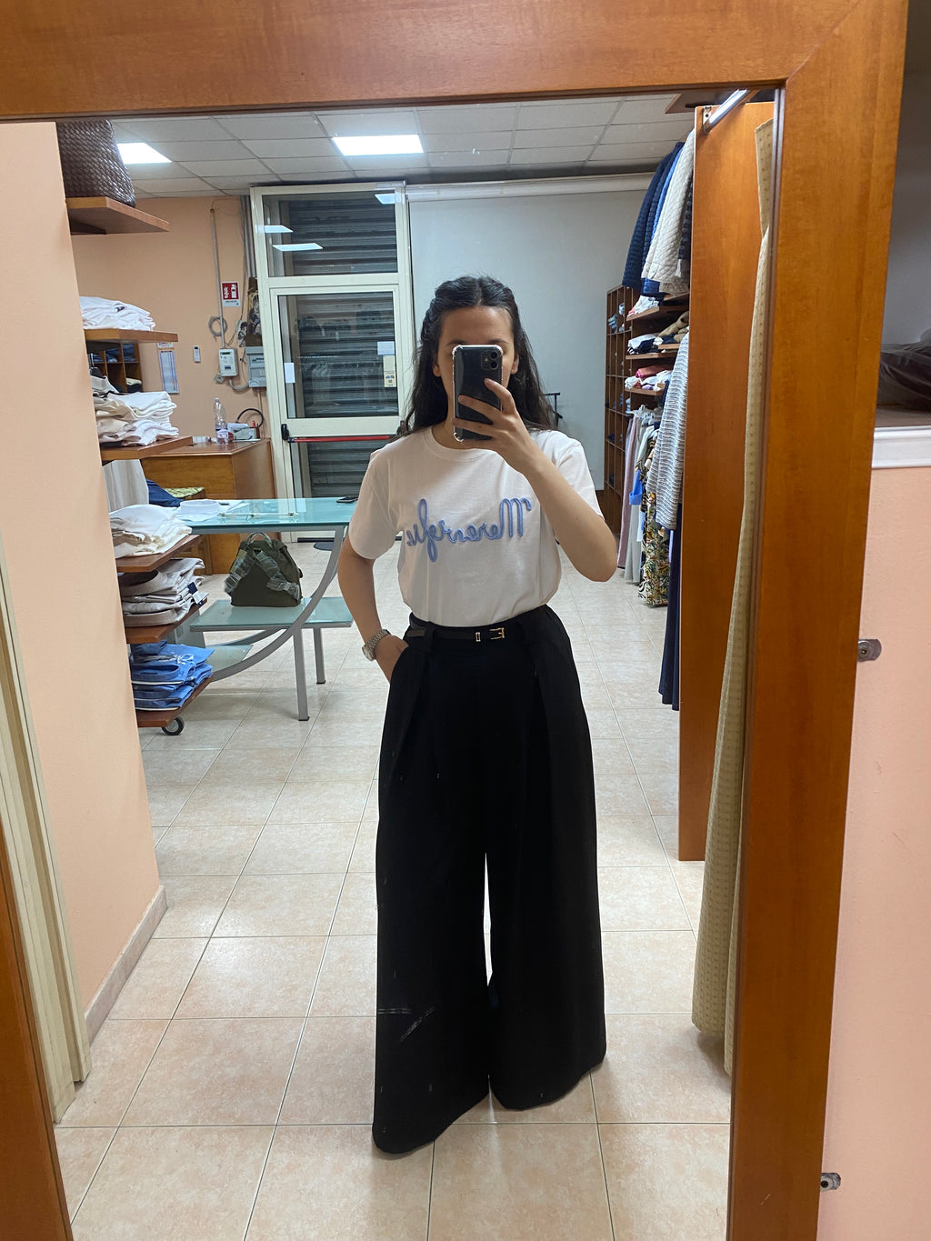 t-shirt scritta