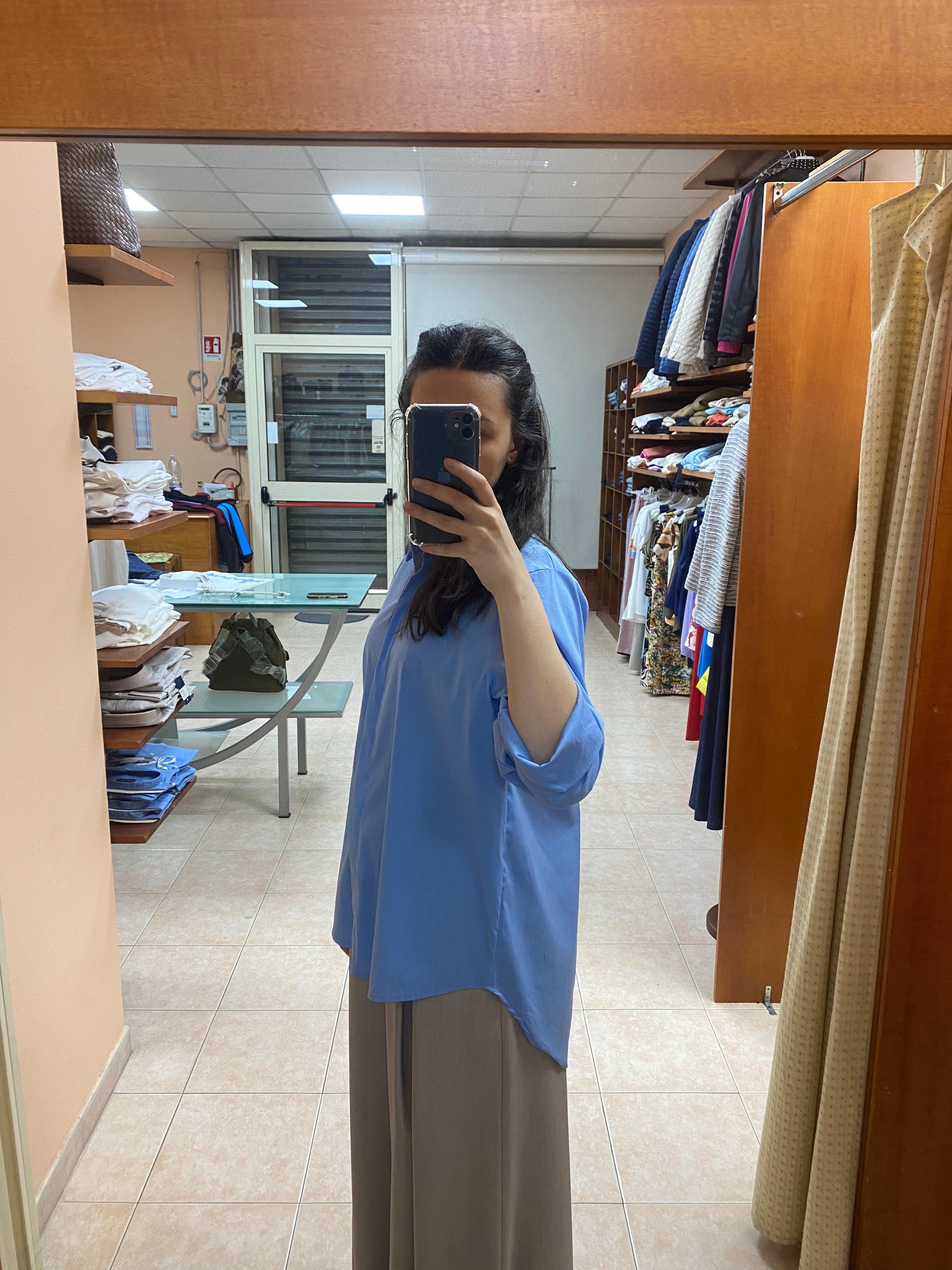 camicia oversize