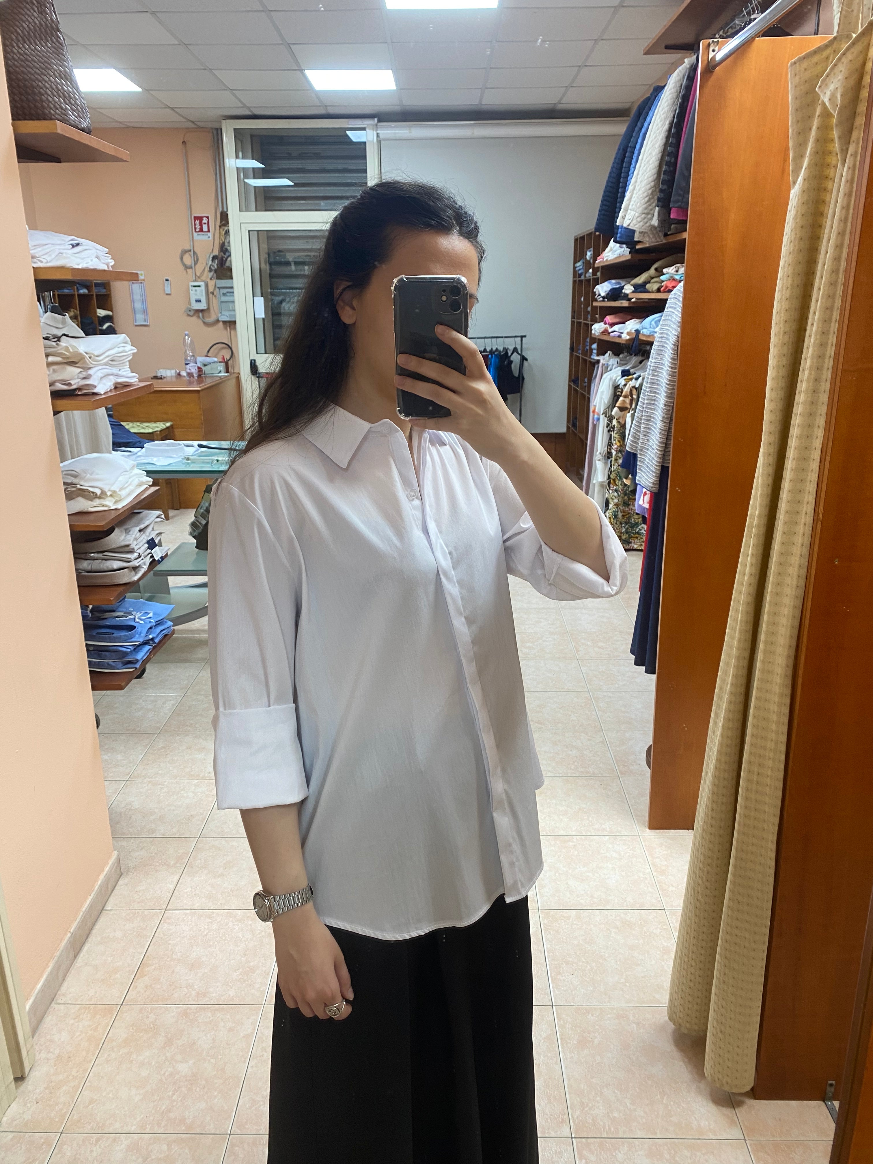 camicia oversize