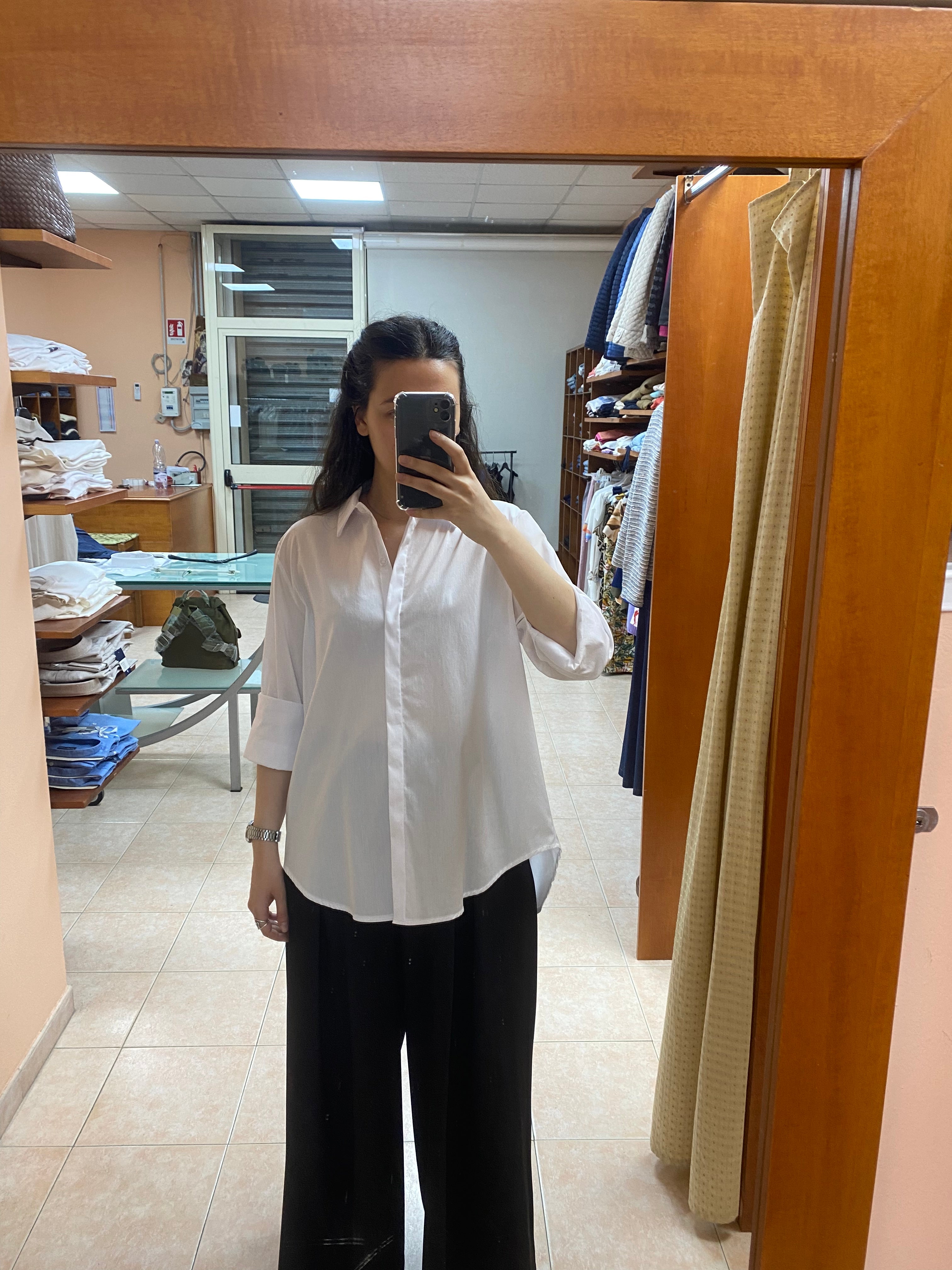 camicia oversize